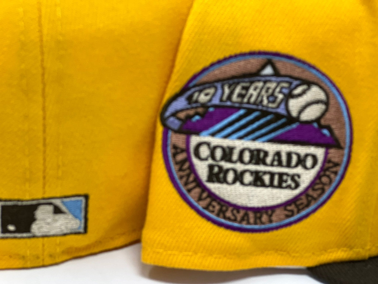 Colorado Rockies 10th Anniversary New Era Fitted Hats