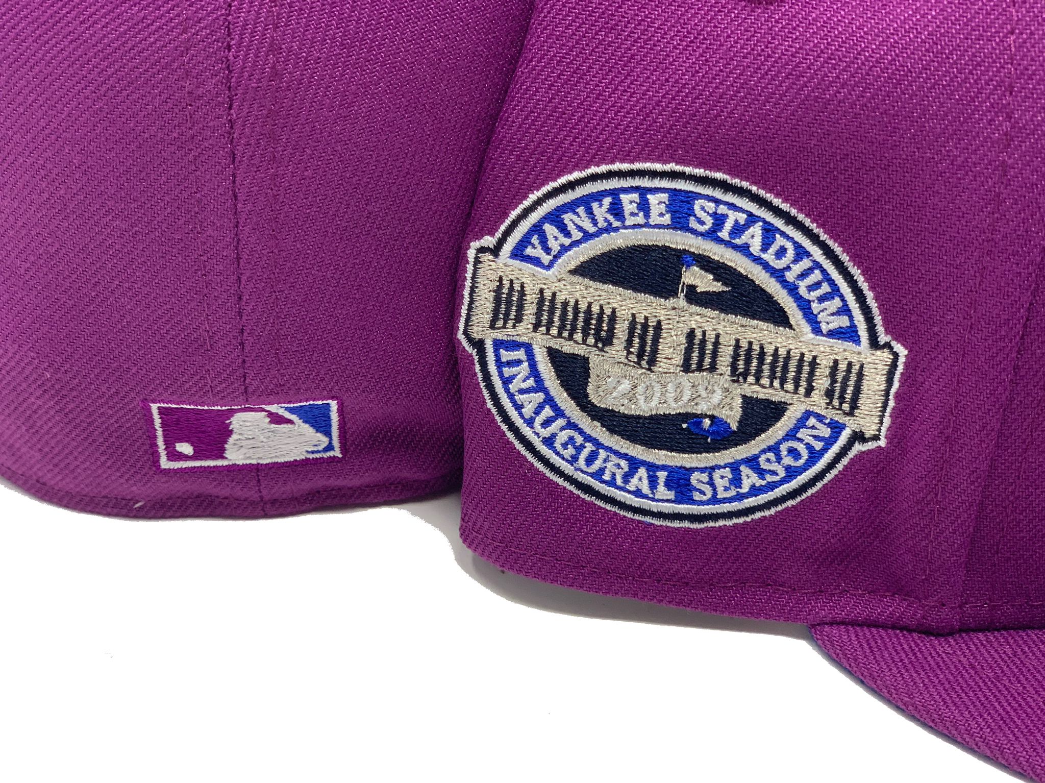 New York Yankees New Era Purple Under Visor 59FIFTY Fitted Hat - Royal