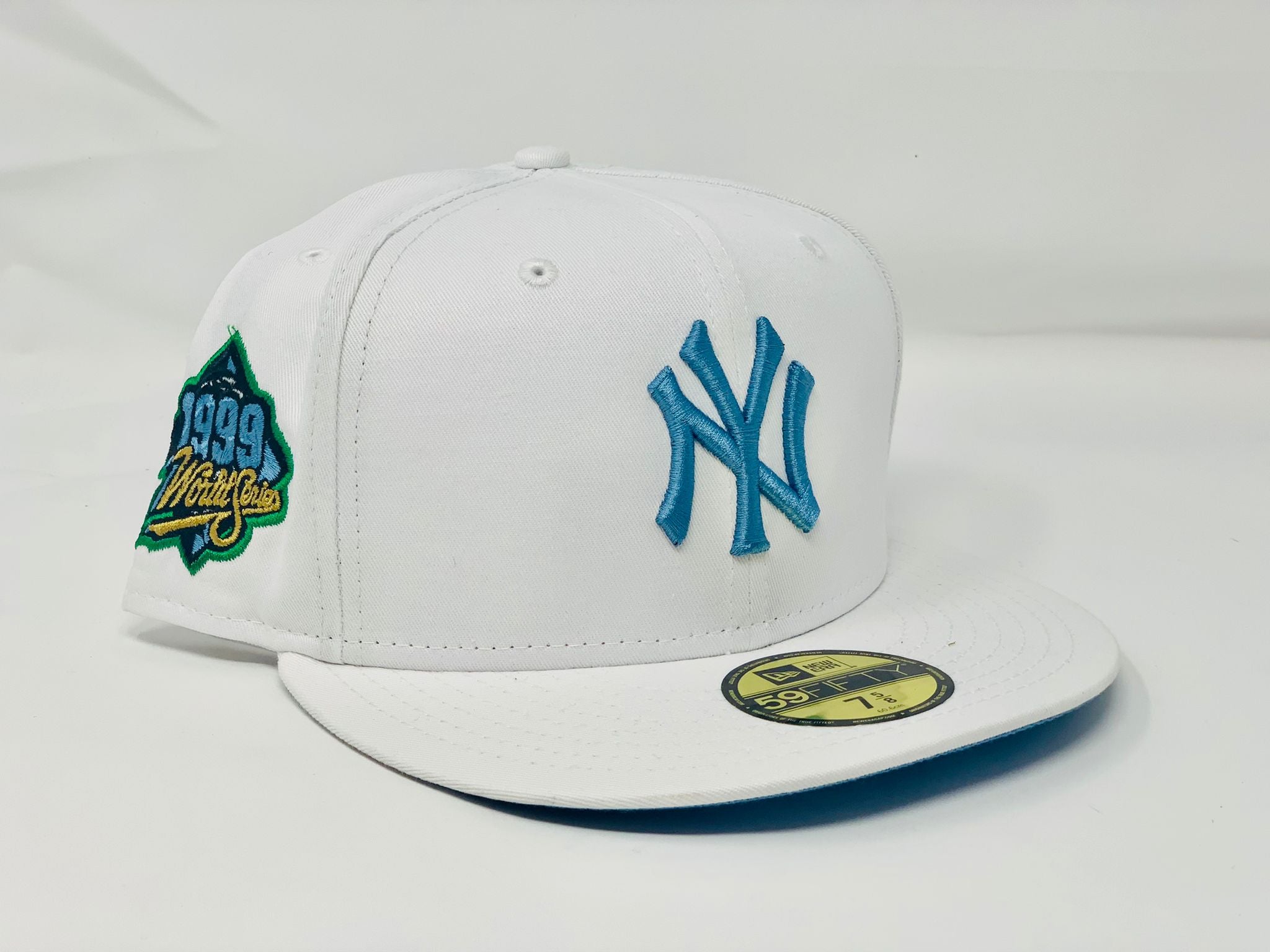 NEW ERA - Accessories - NY Yankees 1999 WS Custom Fitted - Blue/White -  Nohble