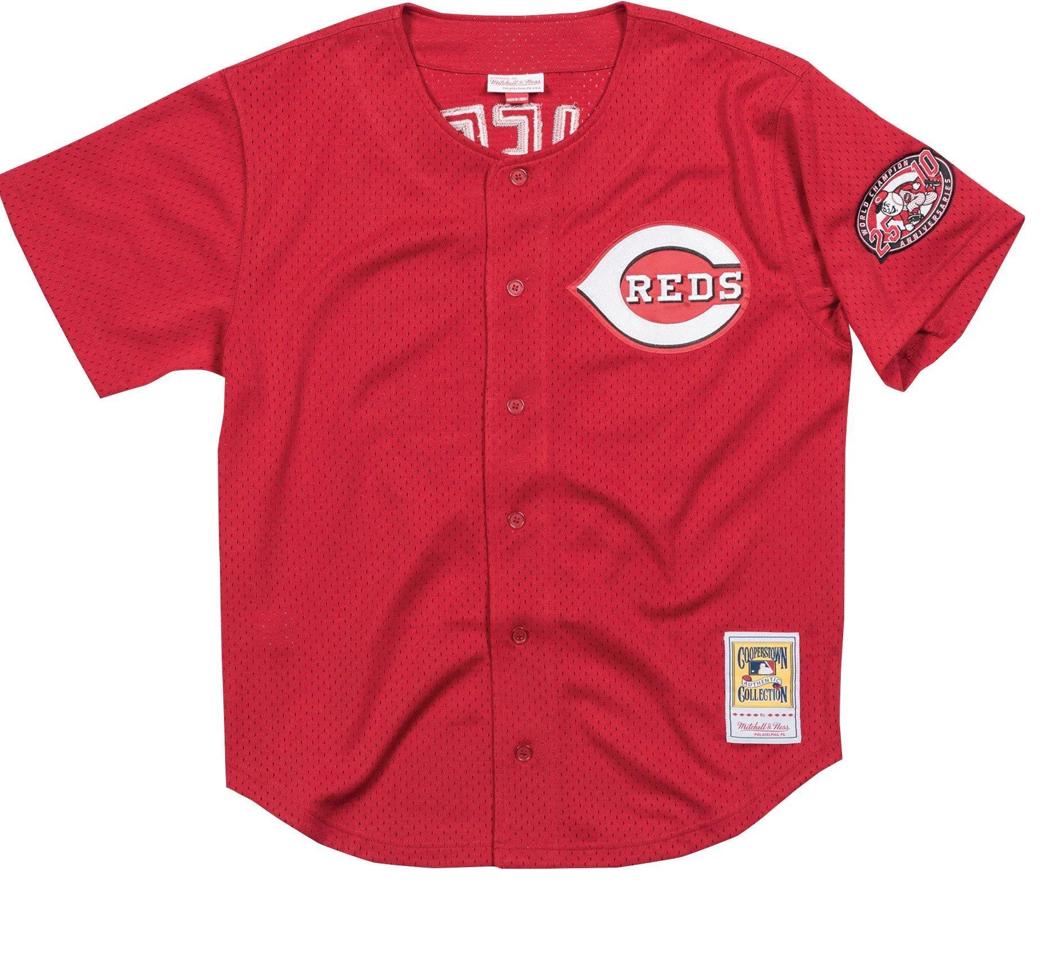 Authentic Mesh BP Jersey Cincinnati Reds 2000 Ken Griffey Jr.