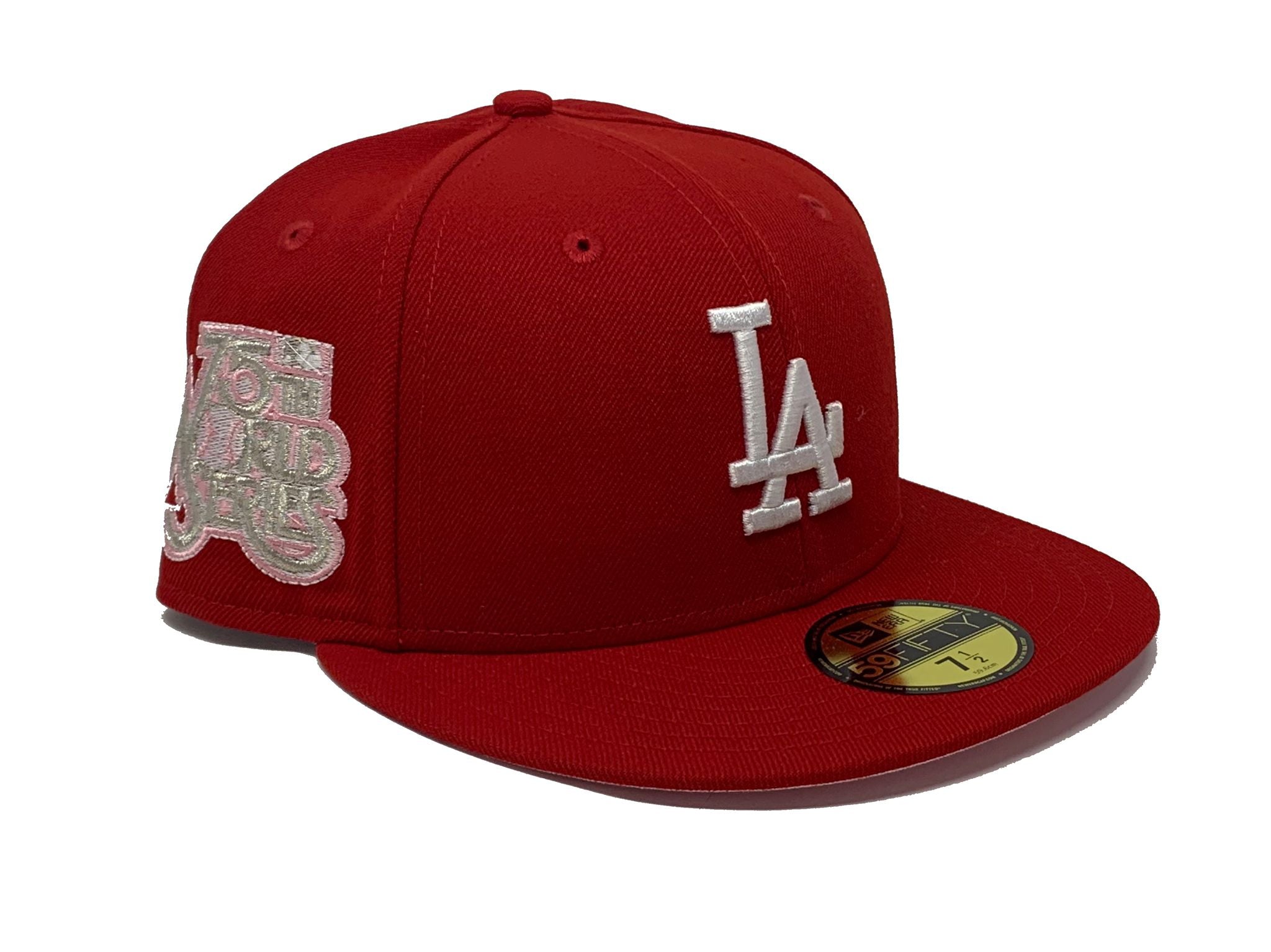 Holde Bliv oppe Wow LOS ANGELES DODGERS 75TH WORLD SERIES " STRAWBERRY REFRESHER" RED PINK –  Sports World 165