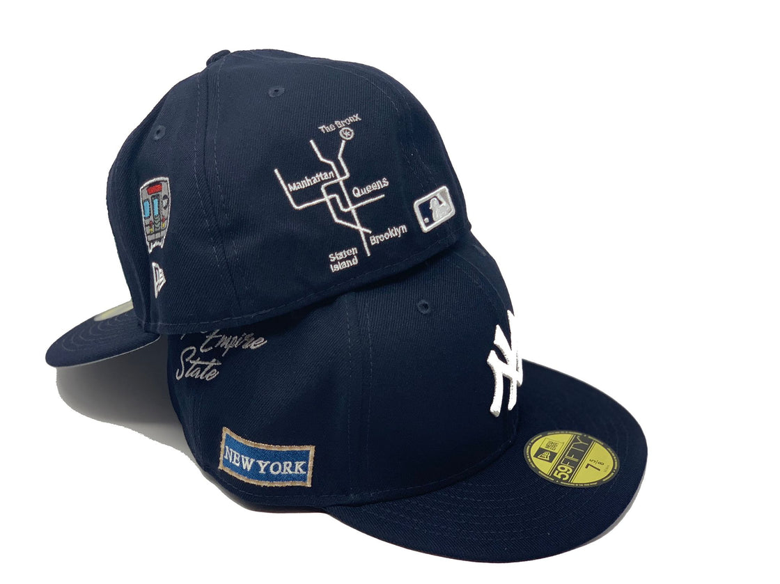 Navy Blue New York Yankees MLB City Transit Collection By New Era