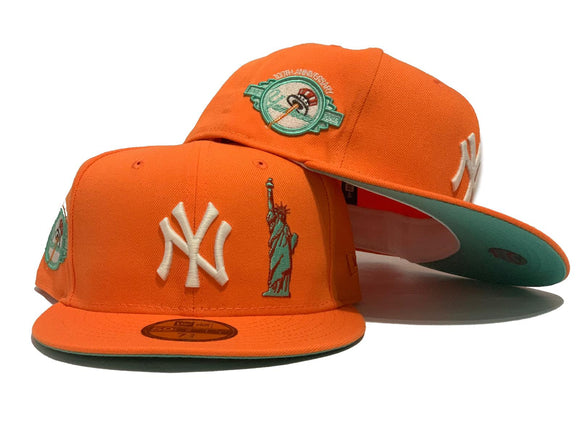 NEW YORK YANKEES STATUE OF LIBERTY 100TH ANNIVERSARY TANGO ORANGE