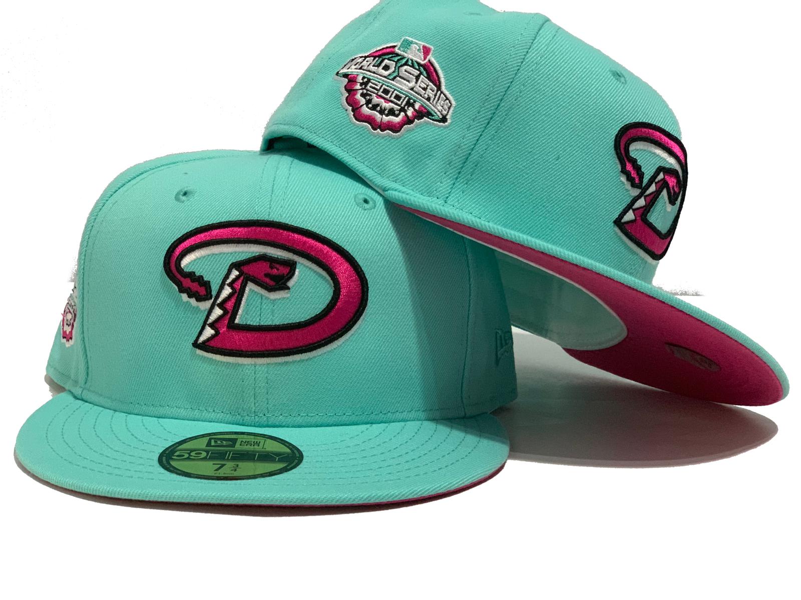 New Era White/pink Arizona Diamondbacks 2001 World Series 59fifty