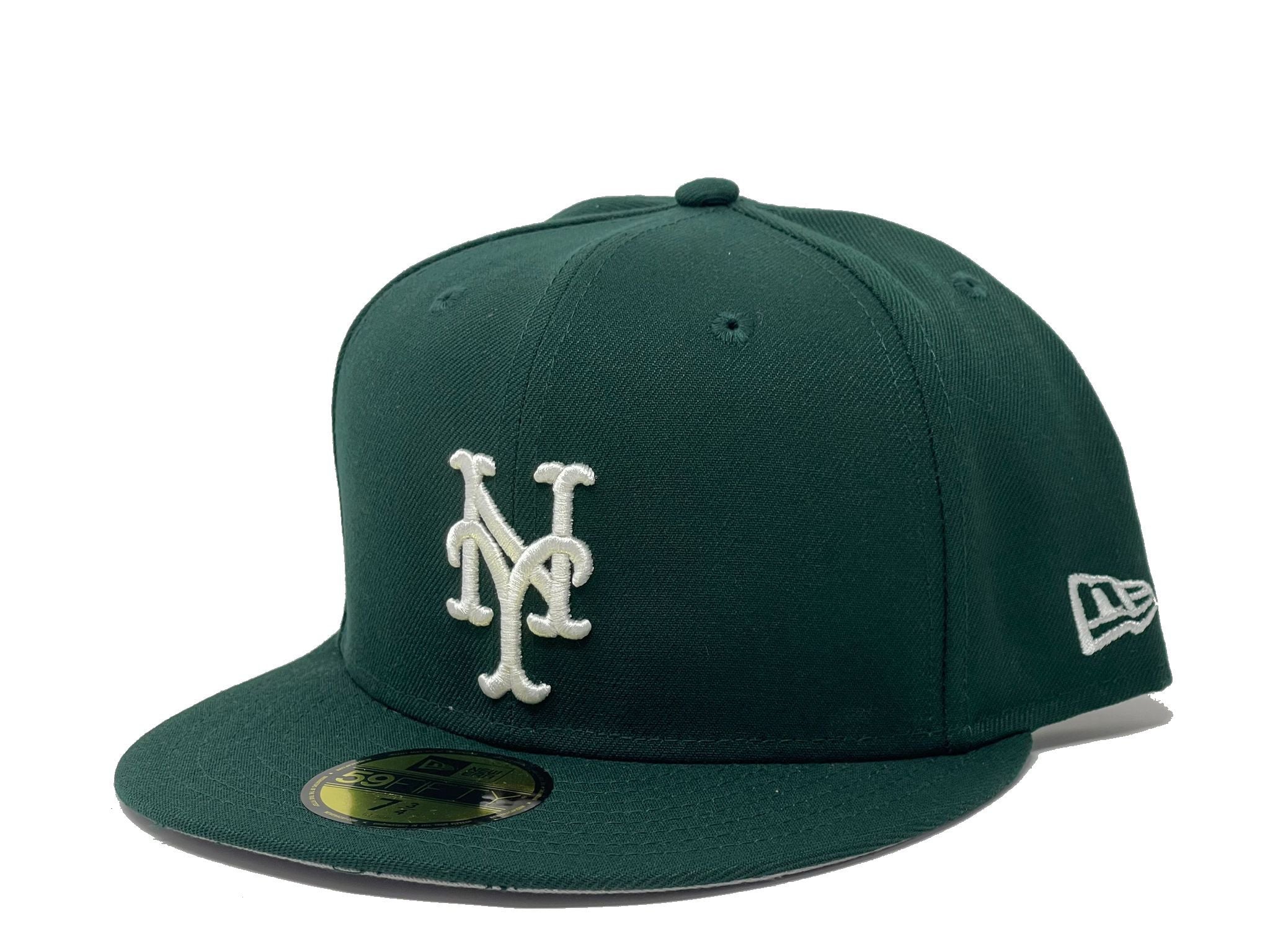70637564] New York Mets Men's Green Fitted – Lace Up NYC