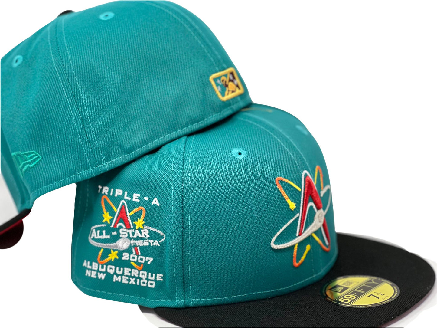 Albuquerque Isotopes 2007 All Star Game Minor League Red Brim New Era Fitted Hat