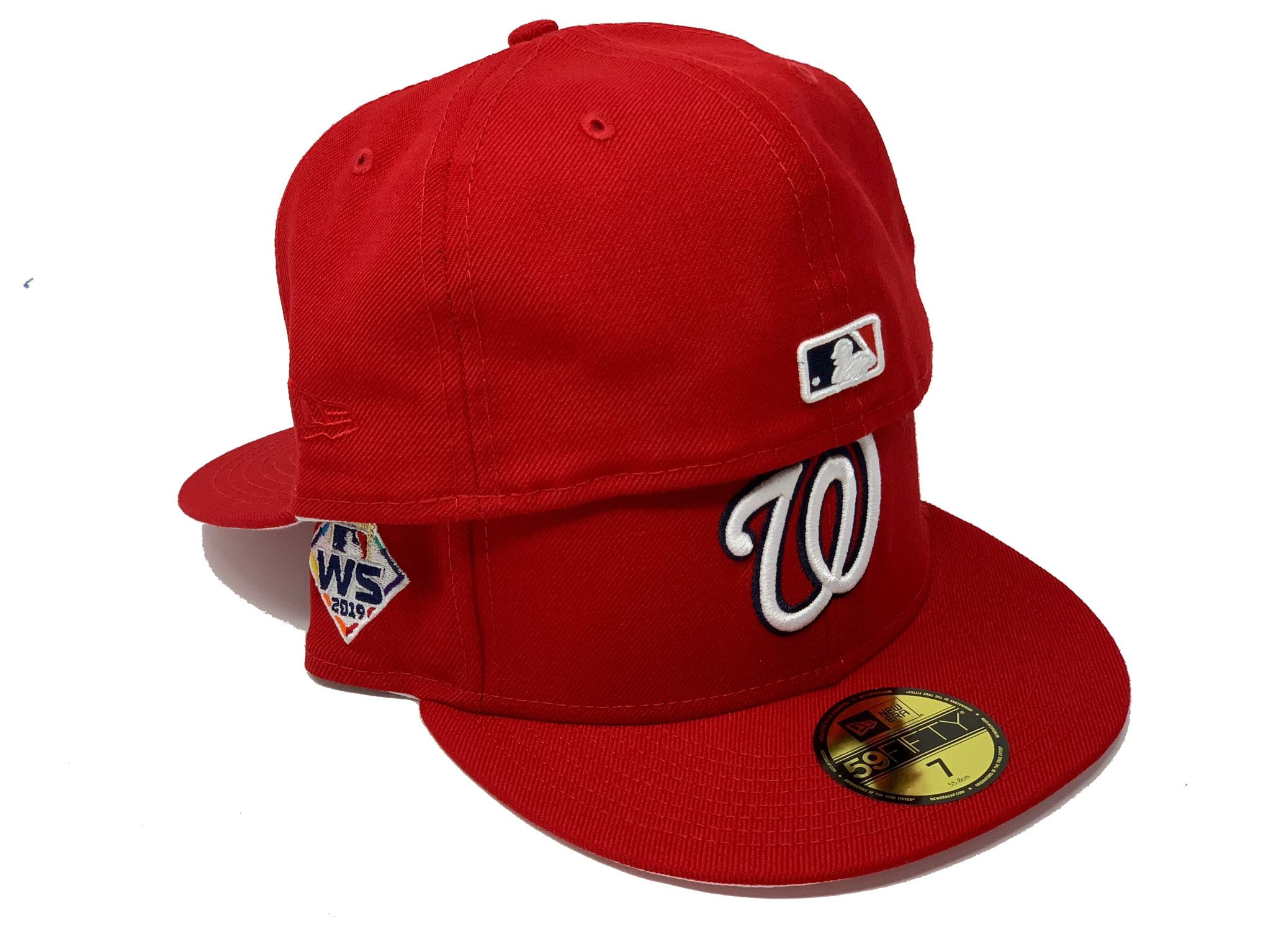 Washington Nationals New Era 2019 World Series Champions Count the Rings  59FIFTY Fitted Hat - Red