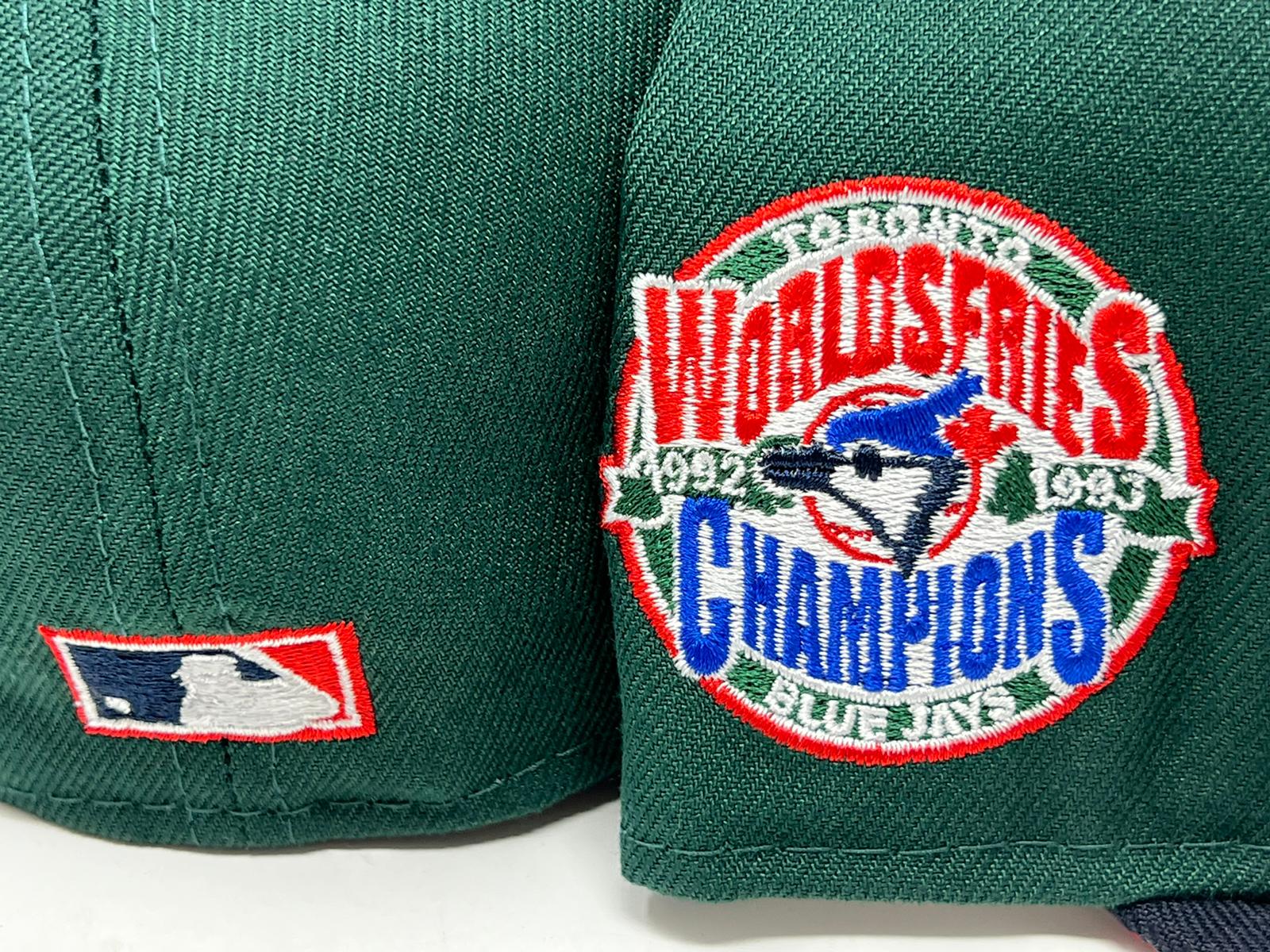 TORONTO BLUE JAYS 1992-93 WORLD SERIES CHAMPIONS GREEN DOME RED