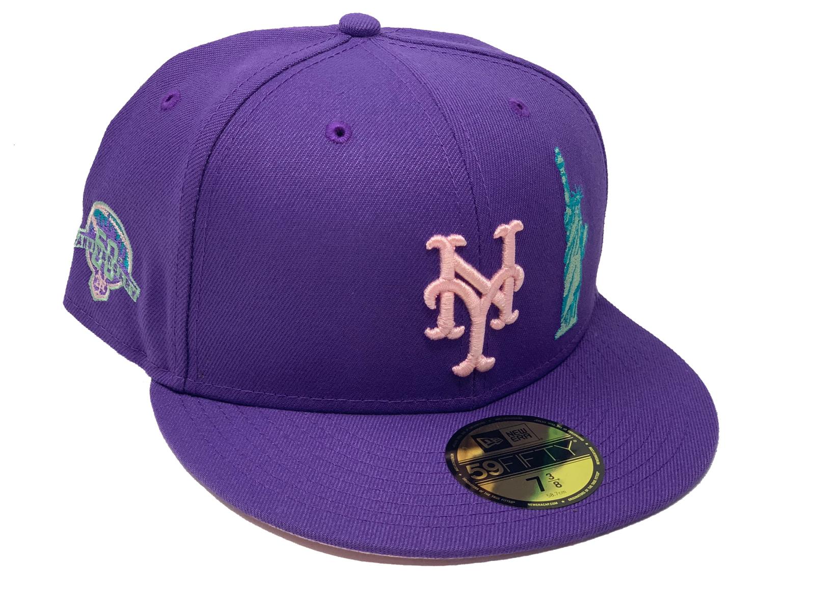 New Era New York Mets 50th Anniversary Bourbon and Suede Edition 59Fifty  Fitted Cap