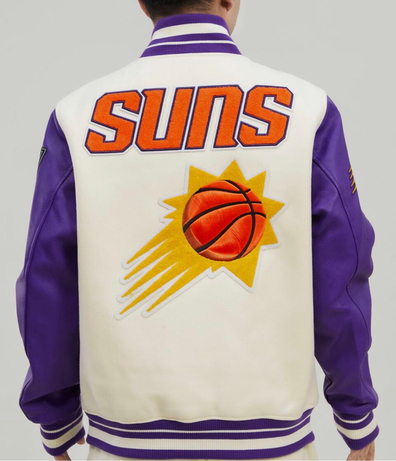 Phoenix Suns Pro Standard Retro Classic Rib Wool Varsity Jacket