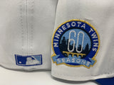MINNESOTA TWINS 60TH SEASONS  "OCEAN-CLOUD COLLECTION" ICY BRIM NEW ERA FITTED HAT