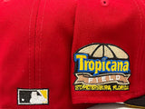 TAMPA BAY RAYS TROPICANA FIELD YELLOW BRIM NEW ERA FITTED HAT