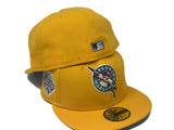 Taxi Yellow Florida Marlins 2003 World Series Champions Fitted Hat