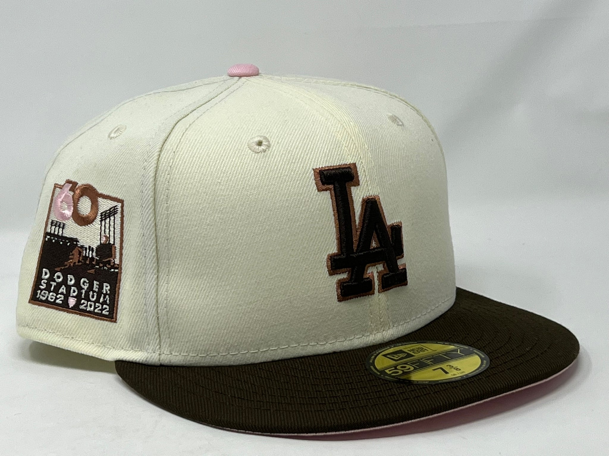 LOS ANGELES DODGERS DODGER STADIUM 60TH ANNIVERSARY OFF WHITE NEW