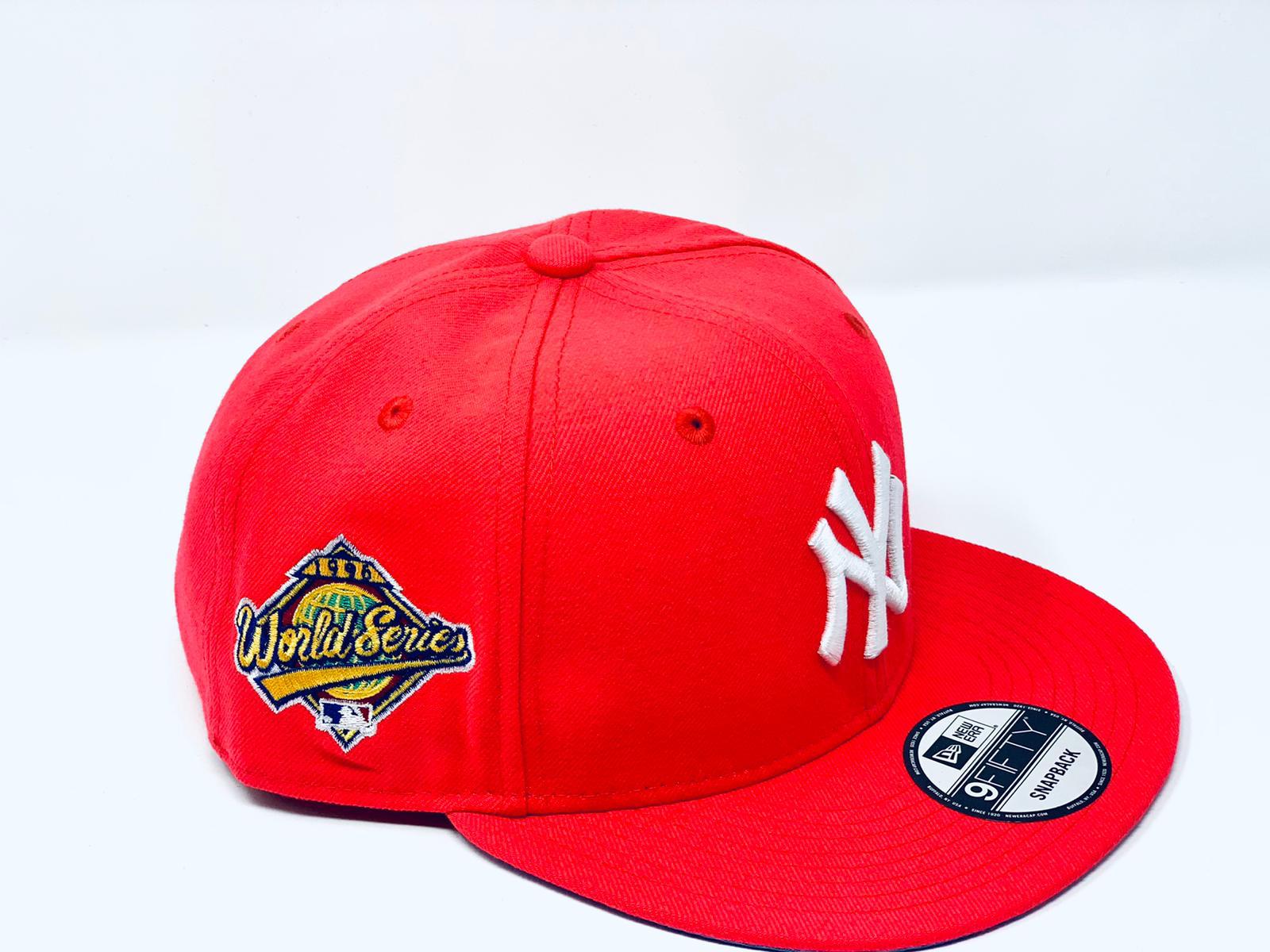 NEW YORK YANKEES 1996 WORLD SERIES INFRARED ICY BRIM NEW ERA