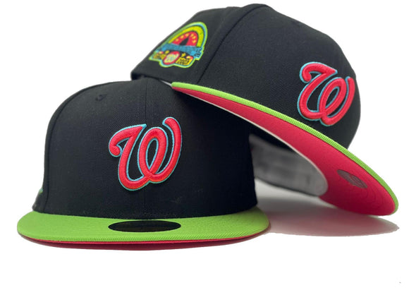 WASHINGTON NATIONALS 2019 WORLD SERIES LAVA RED BRIM NEW ERA FITTED HAT