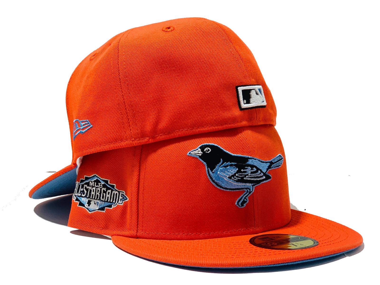 Men's Baltimore Orioles Fanatics Branded Orange Team Core Fitted Hat