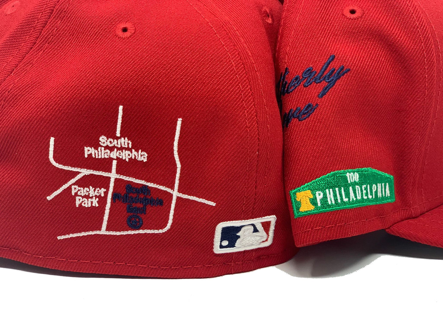 Red Philadelphia Phillies MLB City Transit Collection New Era Fitted