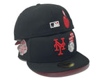 NEW YORK METS 2013 ALL STAR GAME "CORONA PARK" RED BRIM NEW ERA FITTED HAT