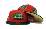 HOUSTON ASTROS 45TH ANNIVERSARY "PUMPKIN COLLECTION" NEW ERA FITTED HAT