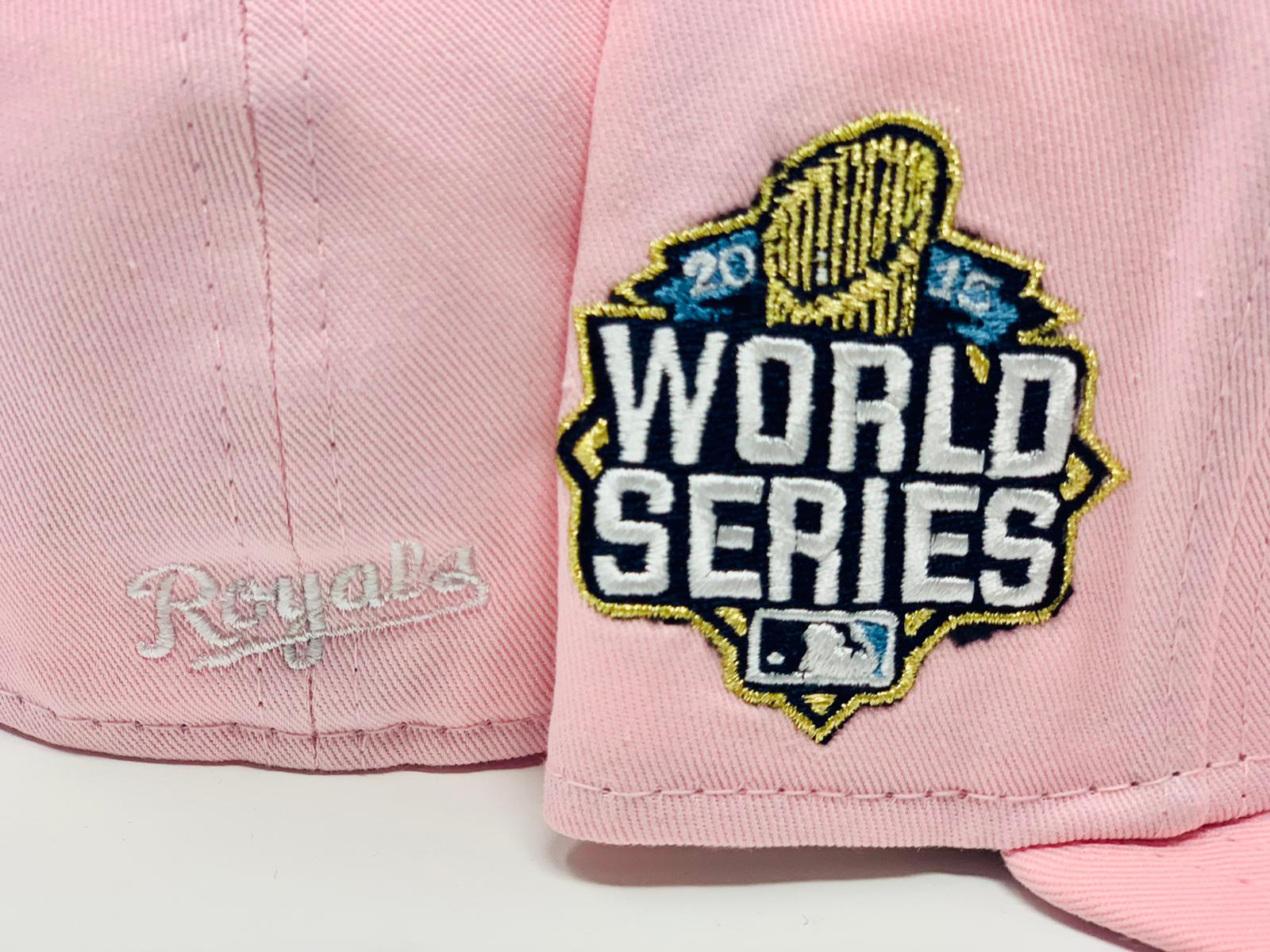  MLB Kansas City Royals Women's 2015 World Series Champions '47  Homerun Long Sleeve Tee : Sports & Outdoors
