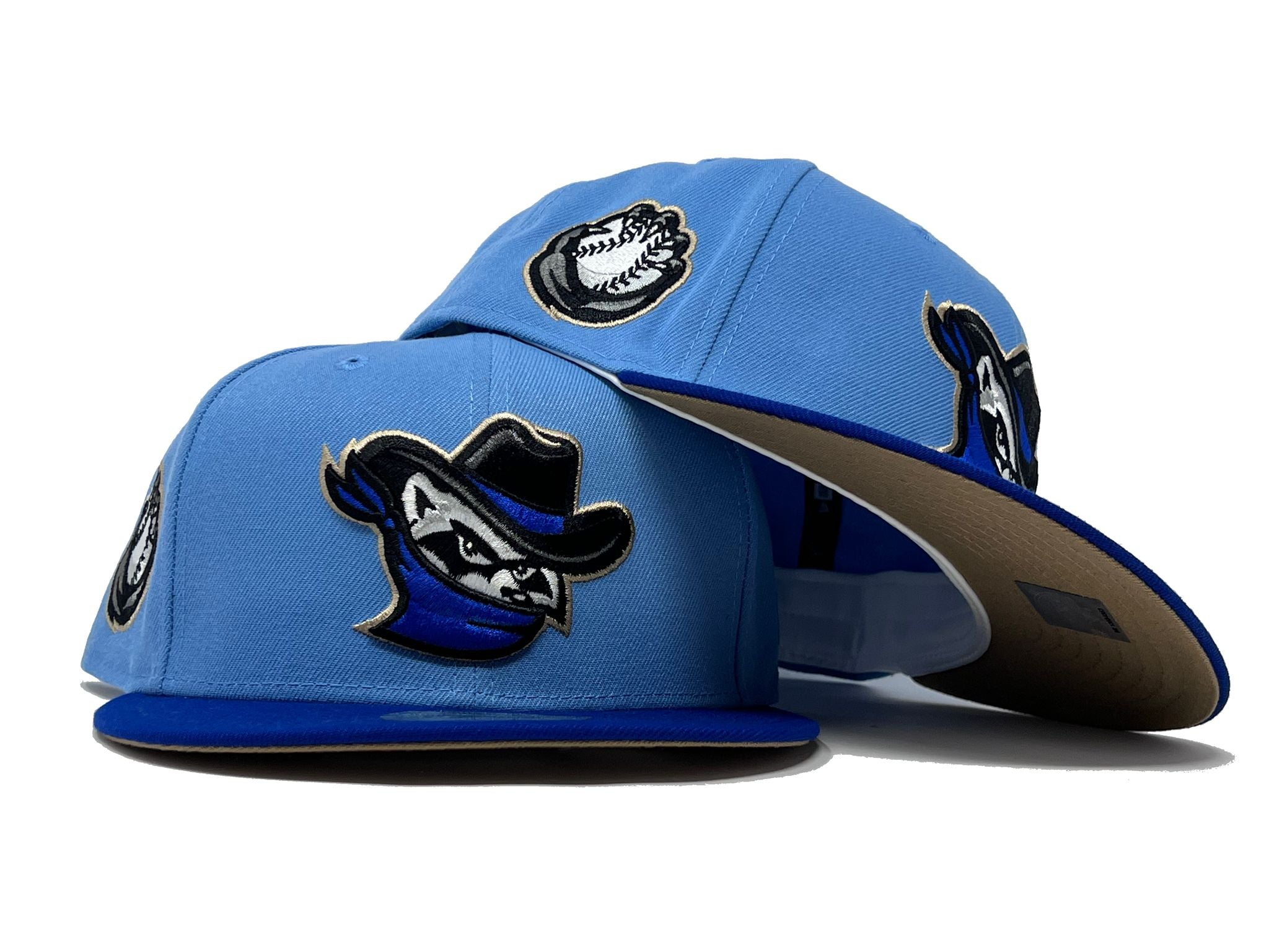 Men's Quad Cities River Bandits New Era Black Theme Nights On-Field 59FIFTY  Fitted Hat