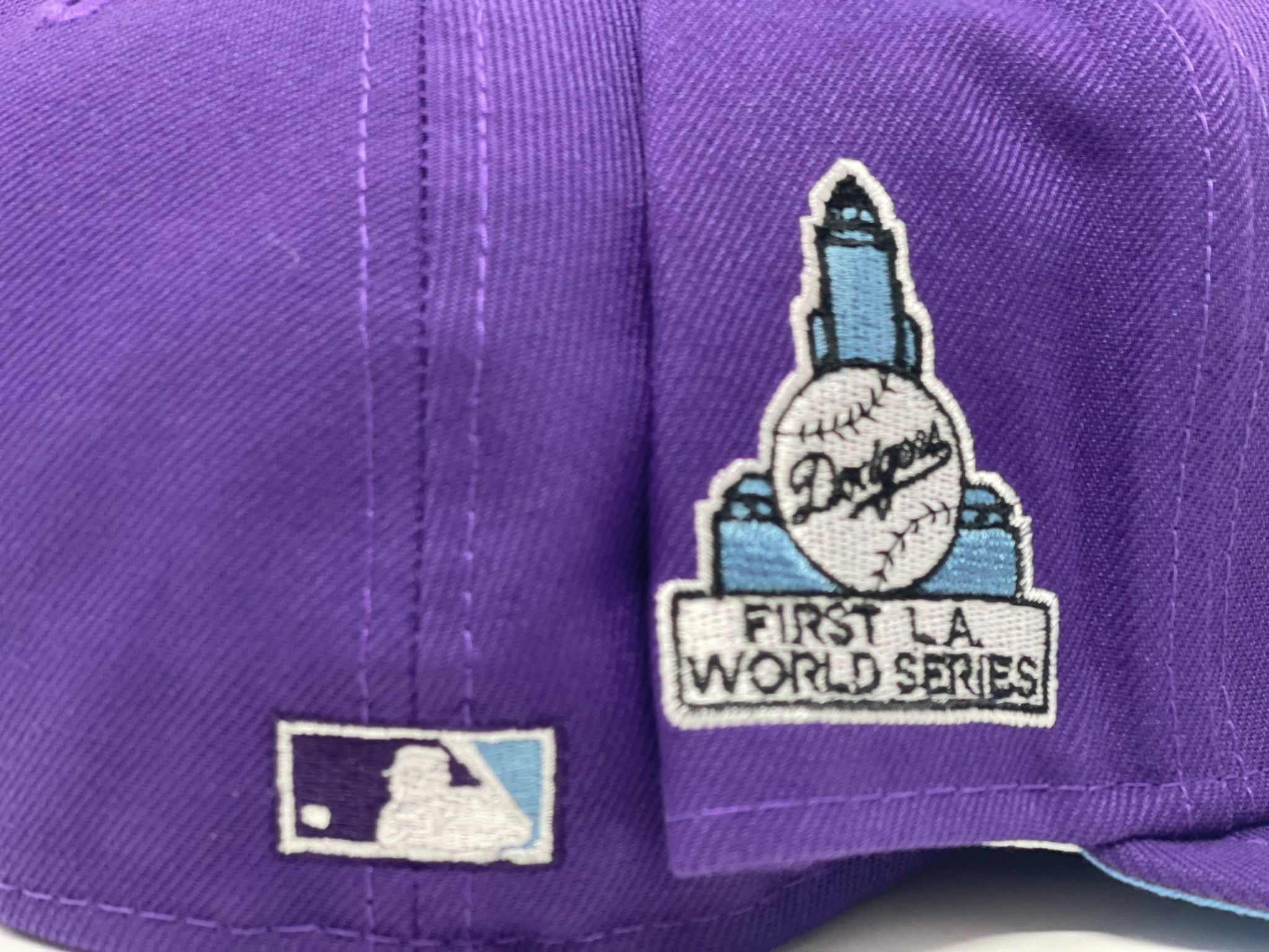 Arvind?  Shirt - eleventy purple jacket - Brown New Era MLB LA Dodgers  World Series T