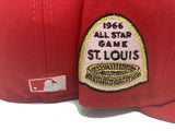 Red St. Louis Cardinals 1966 All Star Game Strawberry Refresher Fitted