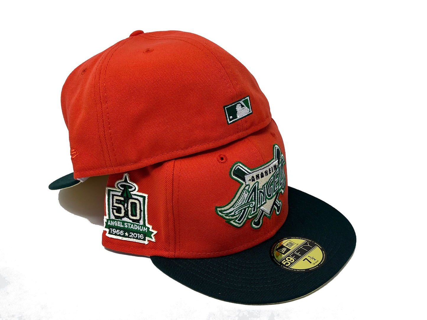 Anaheim Angeles 50th Anniversary "Pumpkin Collection" New Era Fitted Hat