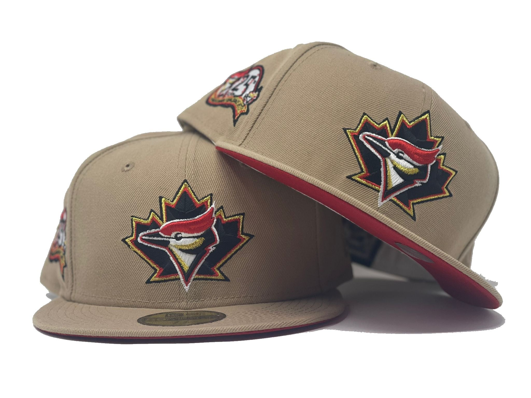 New Era Toronto Blue Jays 25th Anniversary Cream Dome Prime Edition 59Fifty  Fitted Hat, EXCLUSIVE HATS, CAPS