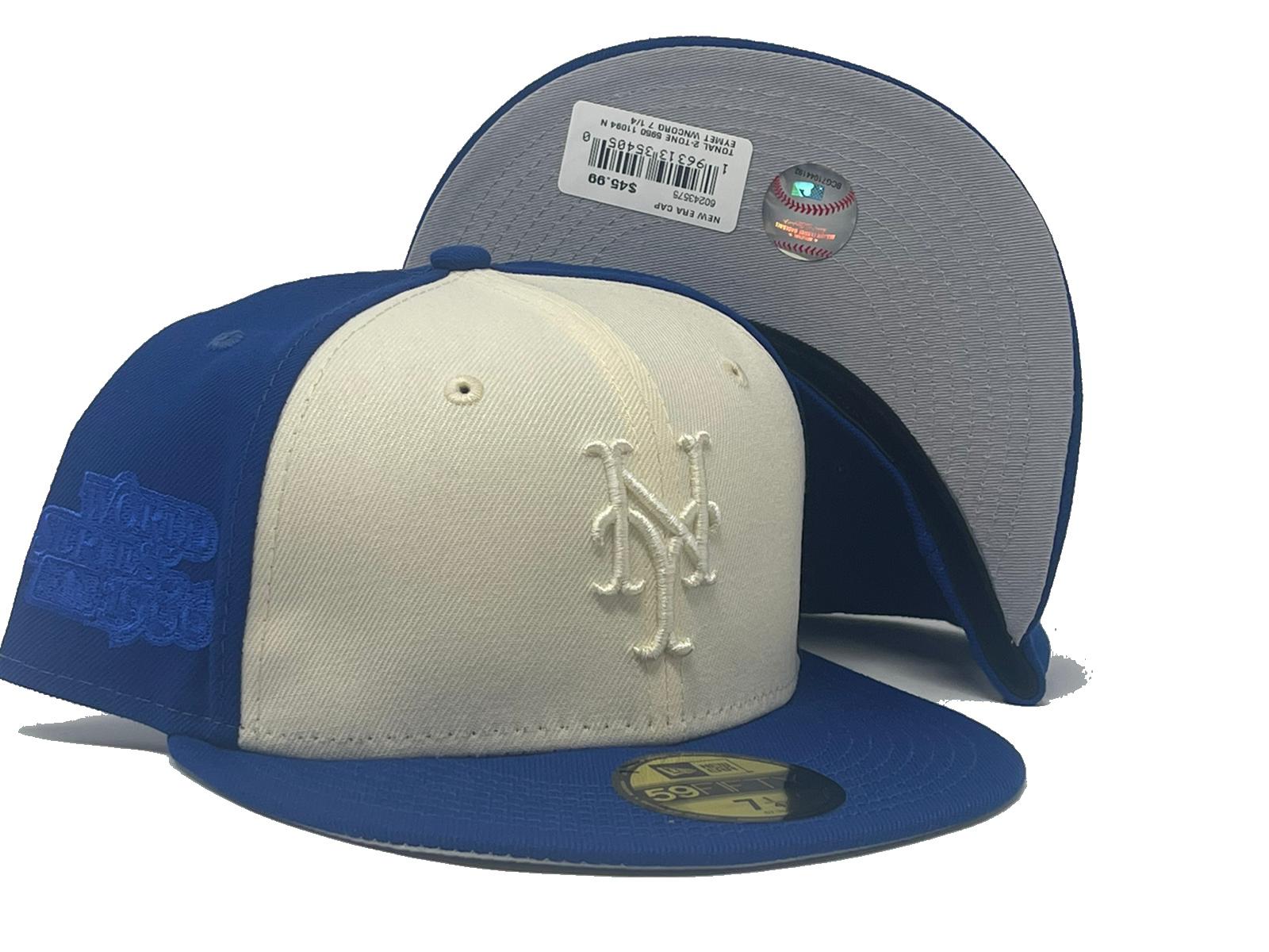 New Era 59FIFTY MLB New York Mets Tonal 2-Tone Fitted Hat 7 1/8