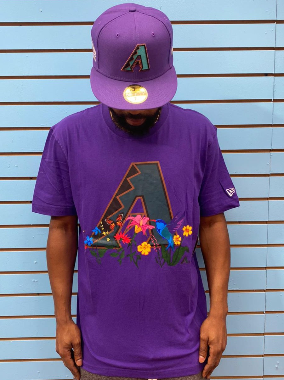 FLORAL ARIZONA DIAMONDBACKS  NEW ERA SHIRT