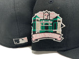 Black Texas Rangers Final Season 59fifty New Era Fitted Hat