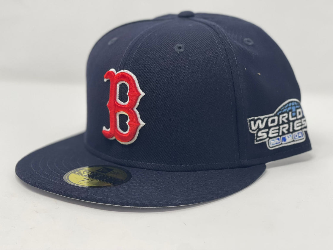 Navy Blue Boston Red Sox 2004 World Series New Era Fitted Hat