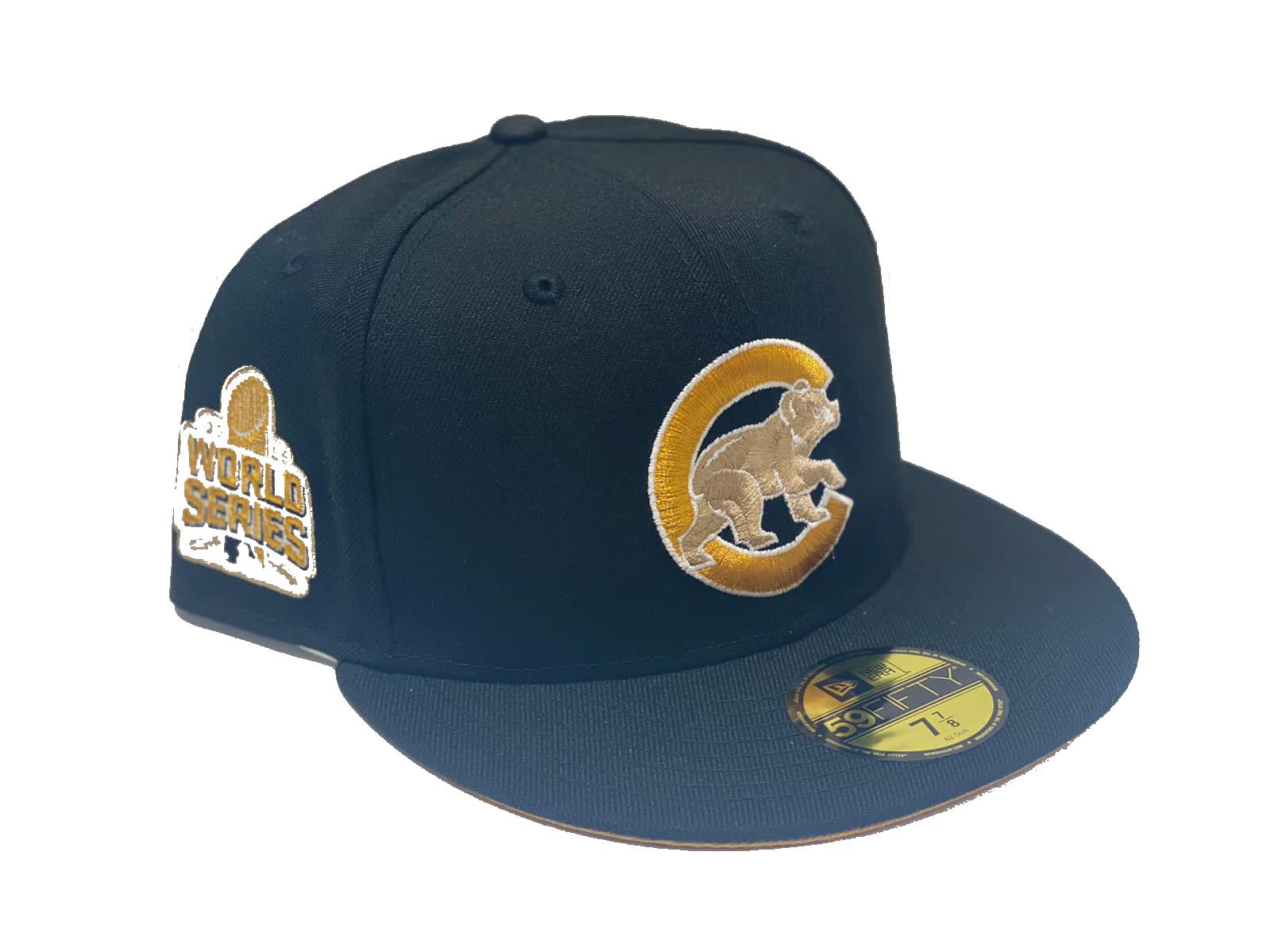 New Era Chicago Cubs Fall Collection 2016 World Series Capsule Hats  Exclusive 59Fifty Fitted Hat Orange/Yellow - FW21 - US