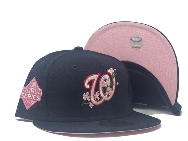 Washington Nationals 2019 World Series Side Patch Bloom 59Fifty New Era Fitted hat