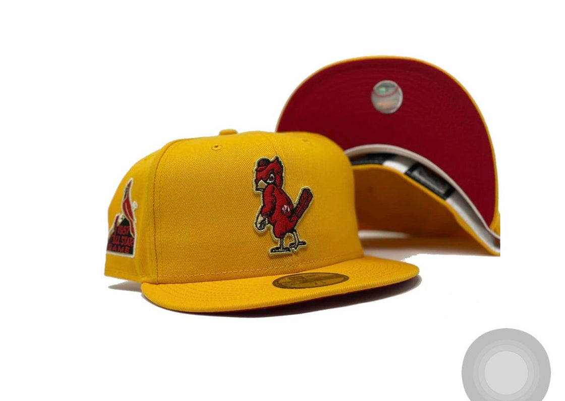 Yellow St. Louis Cardinals 1975 All Star Game New Era Fitted Hat