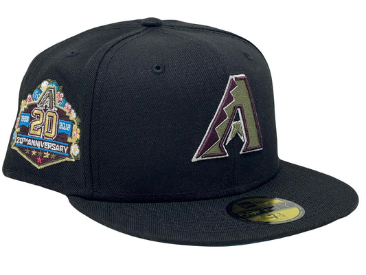 Arizona Diamondbacks 20th Anniversary "Botanical Pack" 59Fifty New Era Fitted Hat