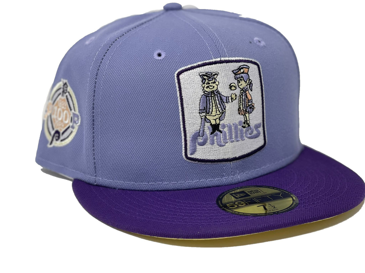 Philadelphia Phillies 100th Anniversary Lavender Lemonade Fitted