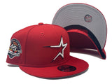 Red Houston Astros 45th Anniversary New Era Snapback Hat