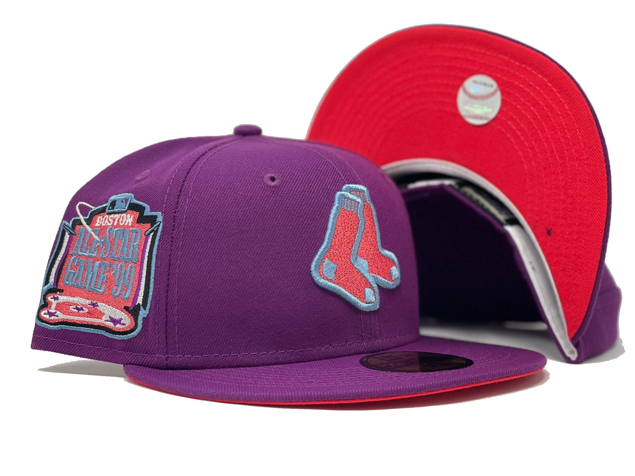 New Era White/Pink Boston Red Sox 1999 MLB All-Star Game 59FIFTY Fitted Hat