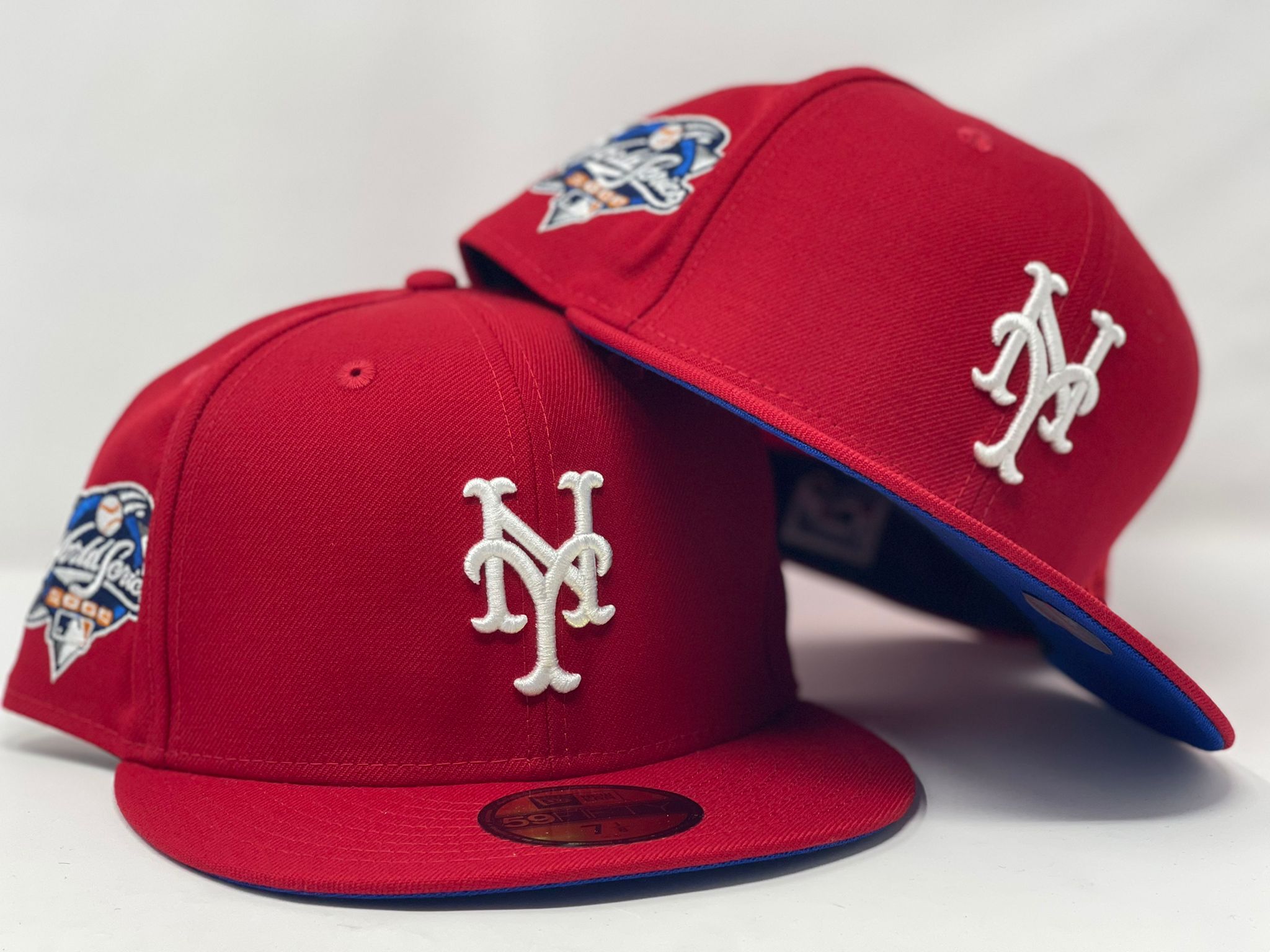 New Era New York Mets World Series 2000 Red Edition 59FIFTY Fitted Cap