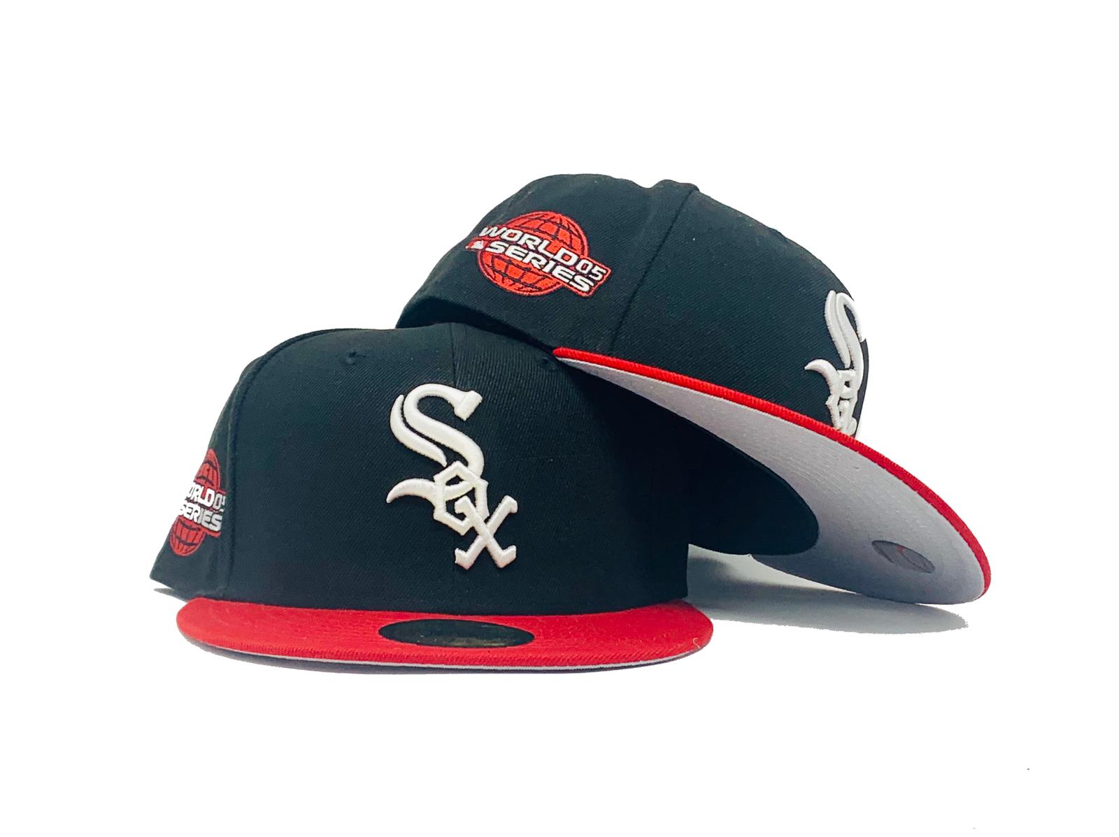 CHICAGO WHITE SOX 2005 WORLD SERIES CLOUD BRIM NEW ERA FITTED HAT