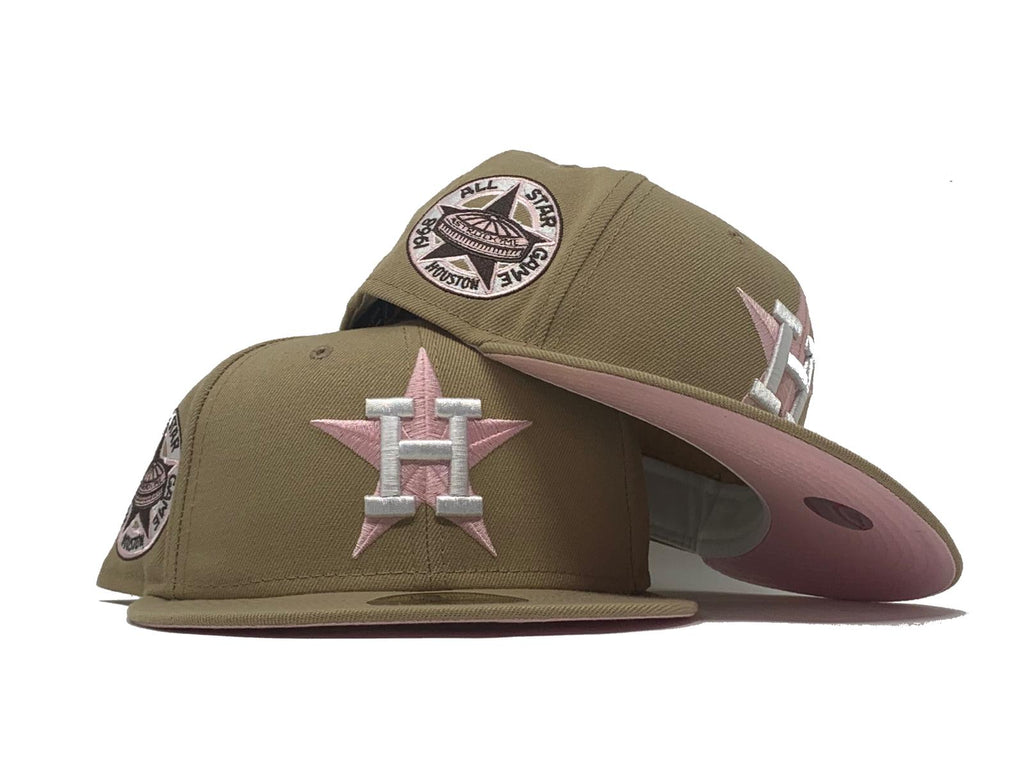 Camel Houston Astros 1968 All Star Game Custom New Era Fitted Hat