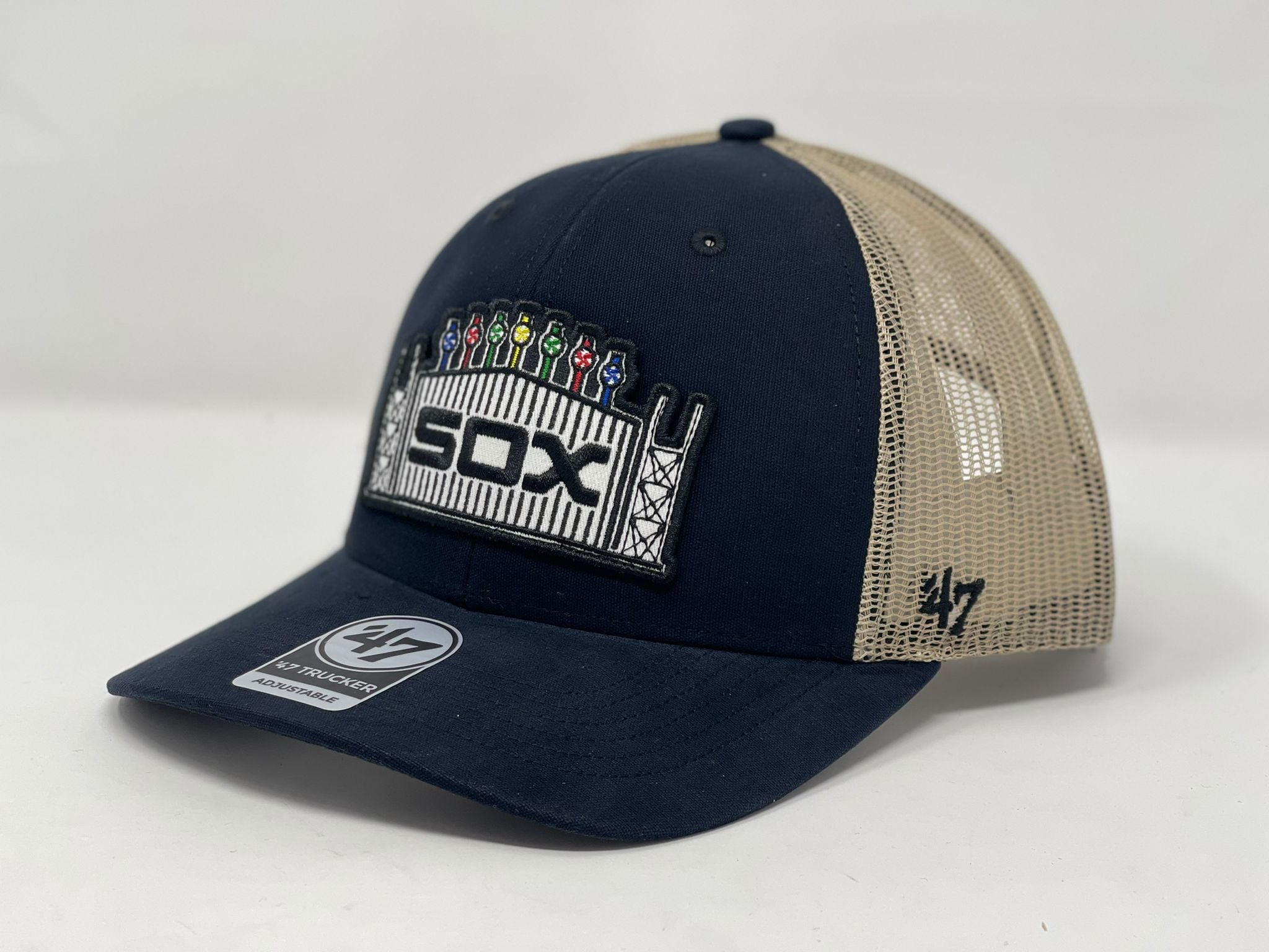 Chicago White Sox '47 MVP Trucker Snapback Hat - Black – Sports World 165