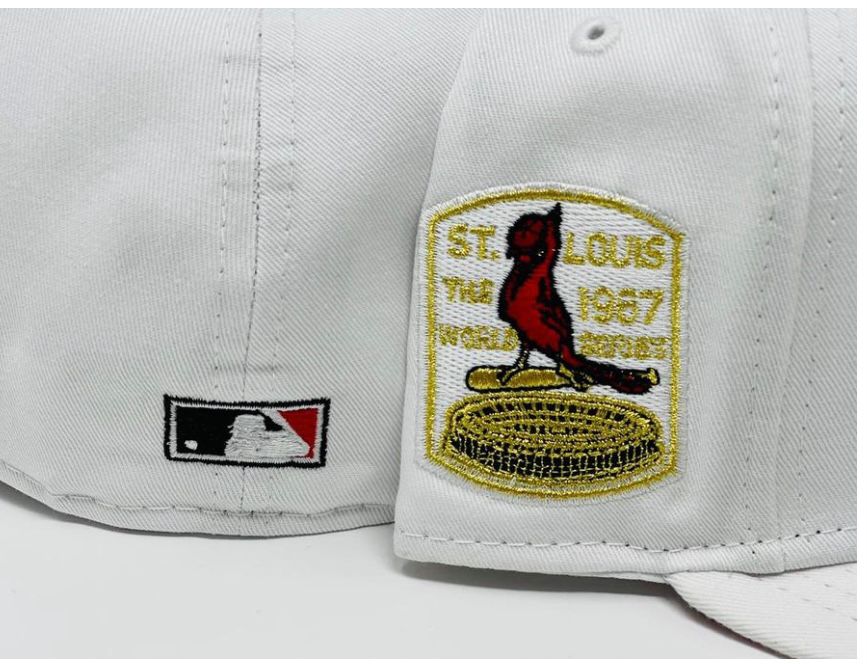 White St. Louis Cardinals 1967 World Series New Era Fitted Hat