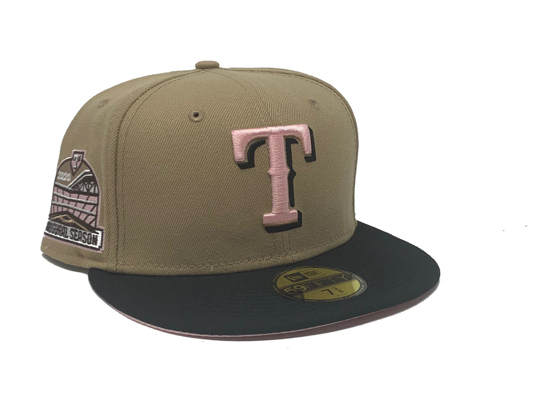 Camel Texas Rangers 2020 Inaugural Season New era Fitted hat
