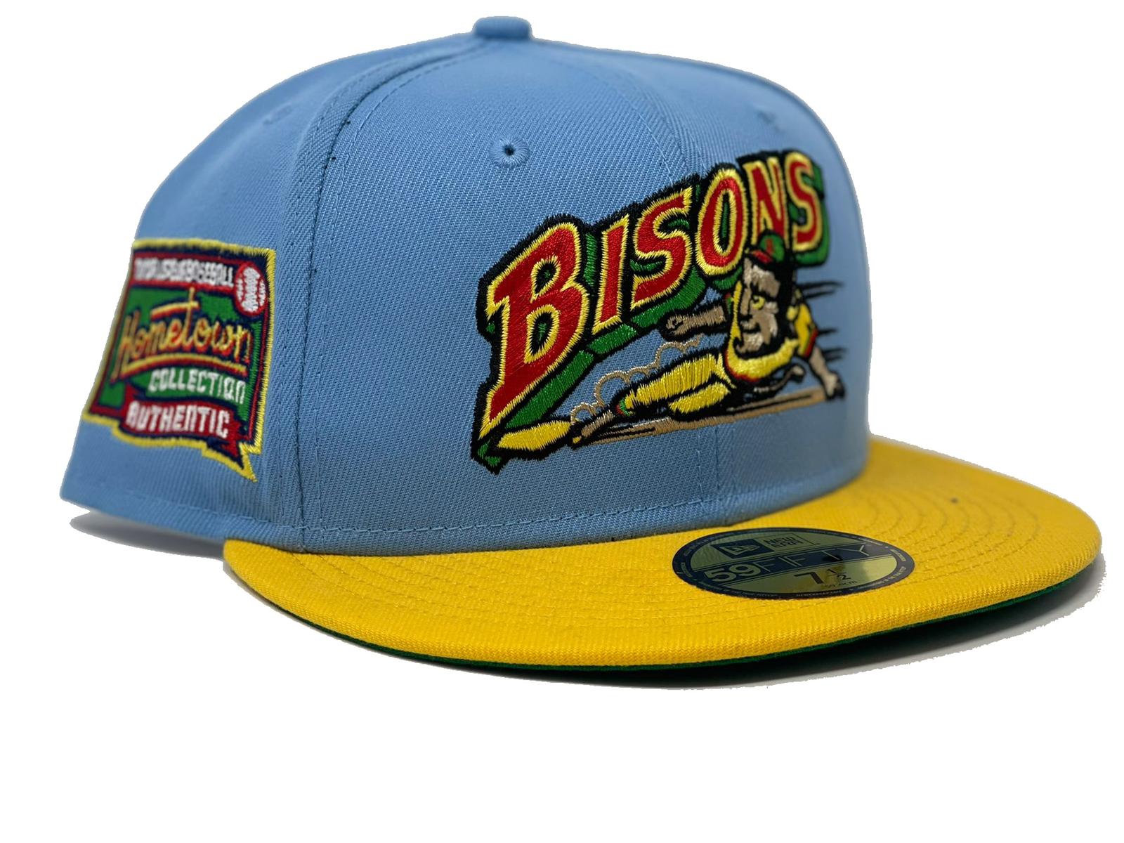 Official New Era Buffalo Bisons MiLB Dark Green 59FIFTY Fitted Cap