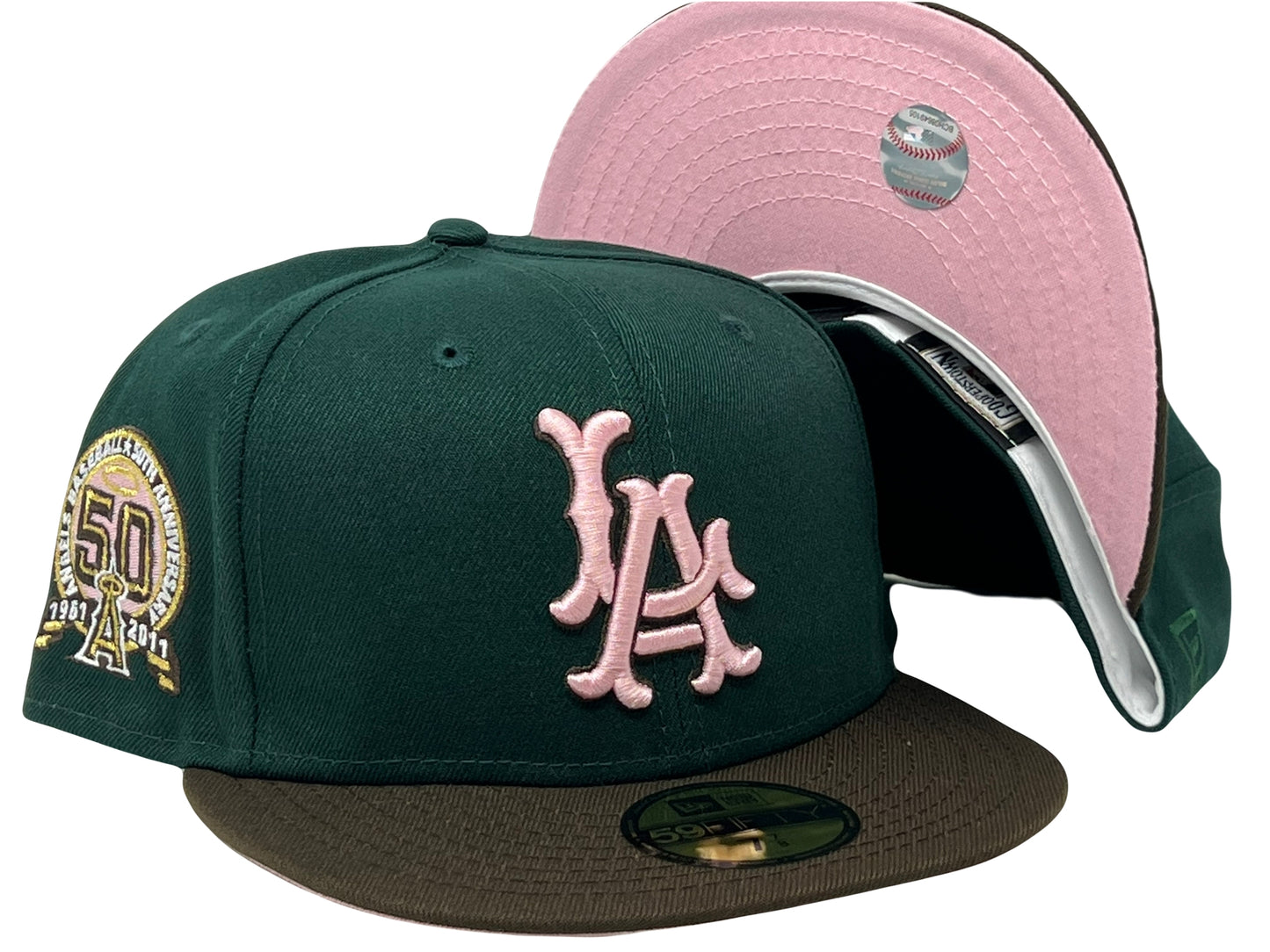 Anahiem Angeles 50 Anniversary New Era Fitted Hat