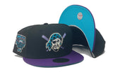 Black Pittsburgh Pirates 2016 All Star Game custom New Era Fitted Hat
